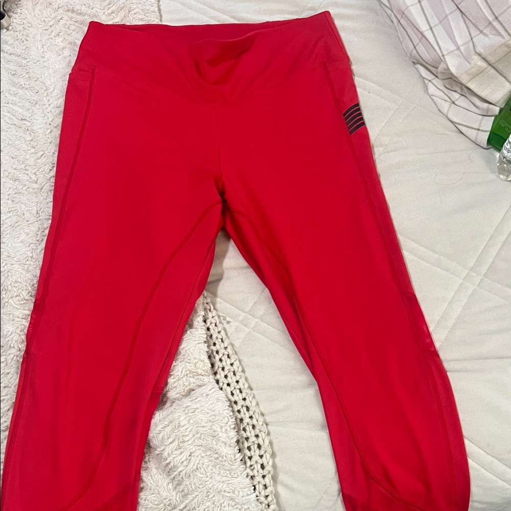 PINK Victoria's Secret Bold Red Kids Leggings